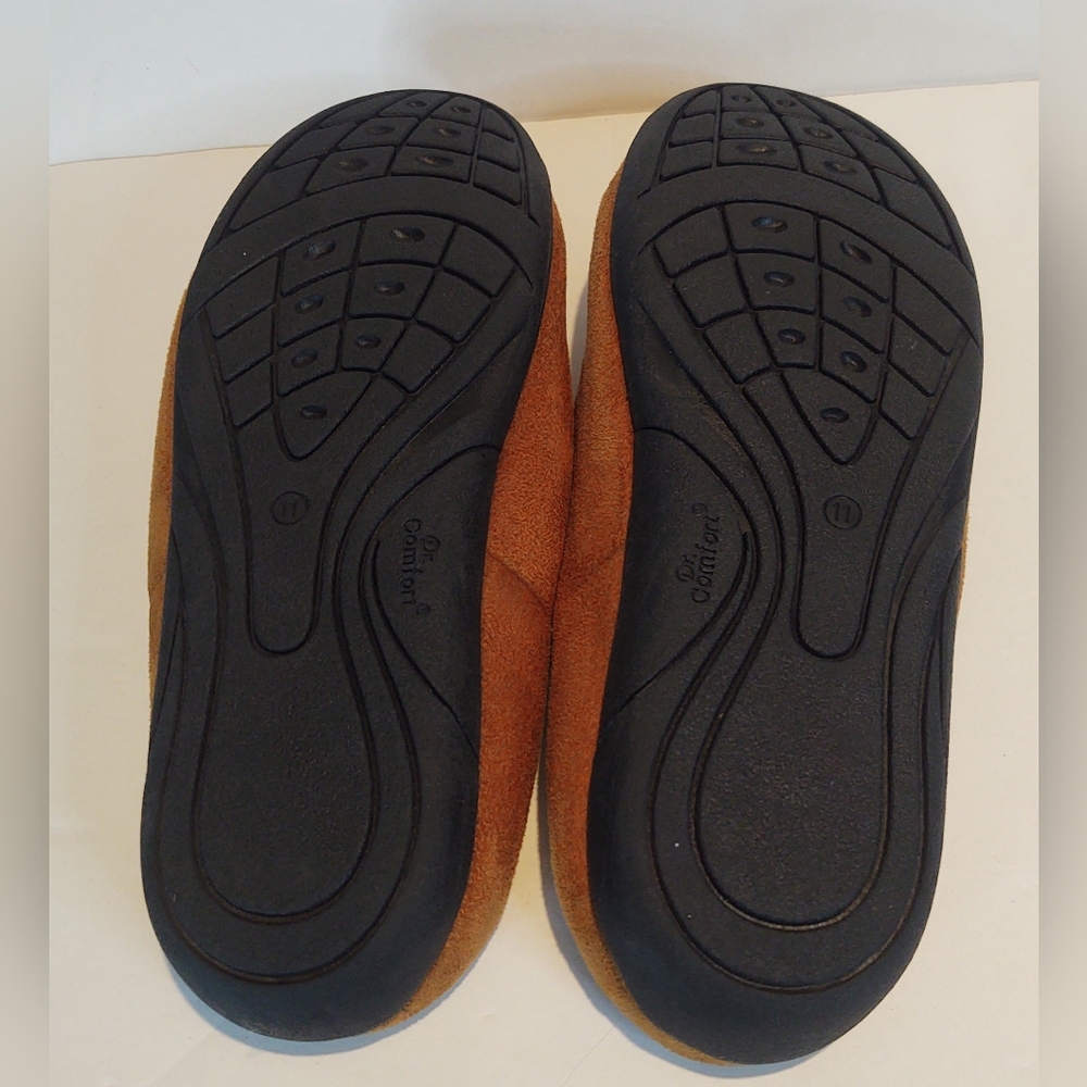 Dr Comfort Slide On Slippers Suede/Sherpa Sz 11 - Picture 7 of 10